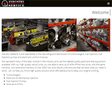 Tablet Screenshot of industrydiesel.com